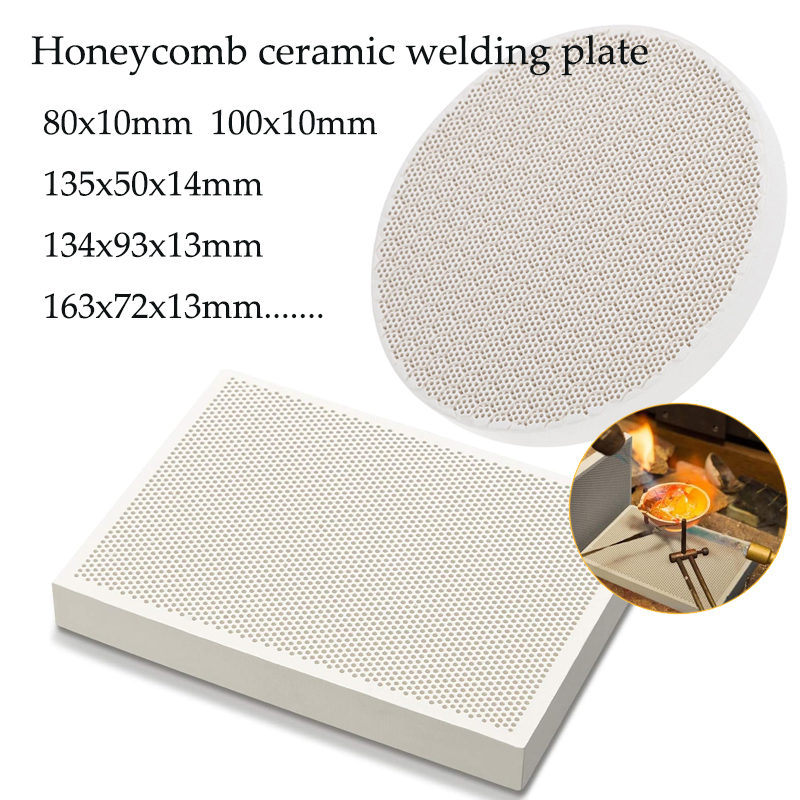 Jewelry Soldering Board Ceramic Honeycomb - Square/Round Ceramic Honeycomb Soldering Board Jewelry