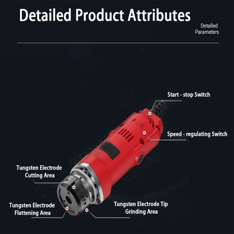 Tungsten Electrode Needle Sharpener Tool - AX1 Electric Tungsten Needle Grinder Sharpener