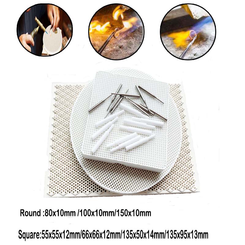 Jewelry Soldering Board Ceramic Honeycomb - Ceramic Honeycomb Soldering Board Multi-sizeJewelry Heating