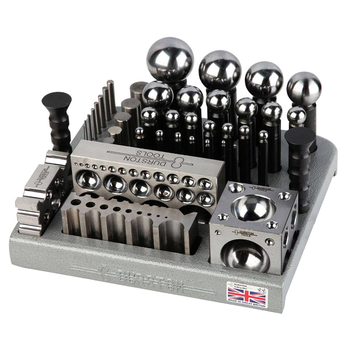 Professional Metalsmithing Too - Dapping Block And Punch Set Jewelry Doming 评论和价格