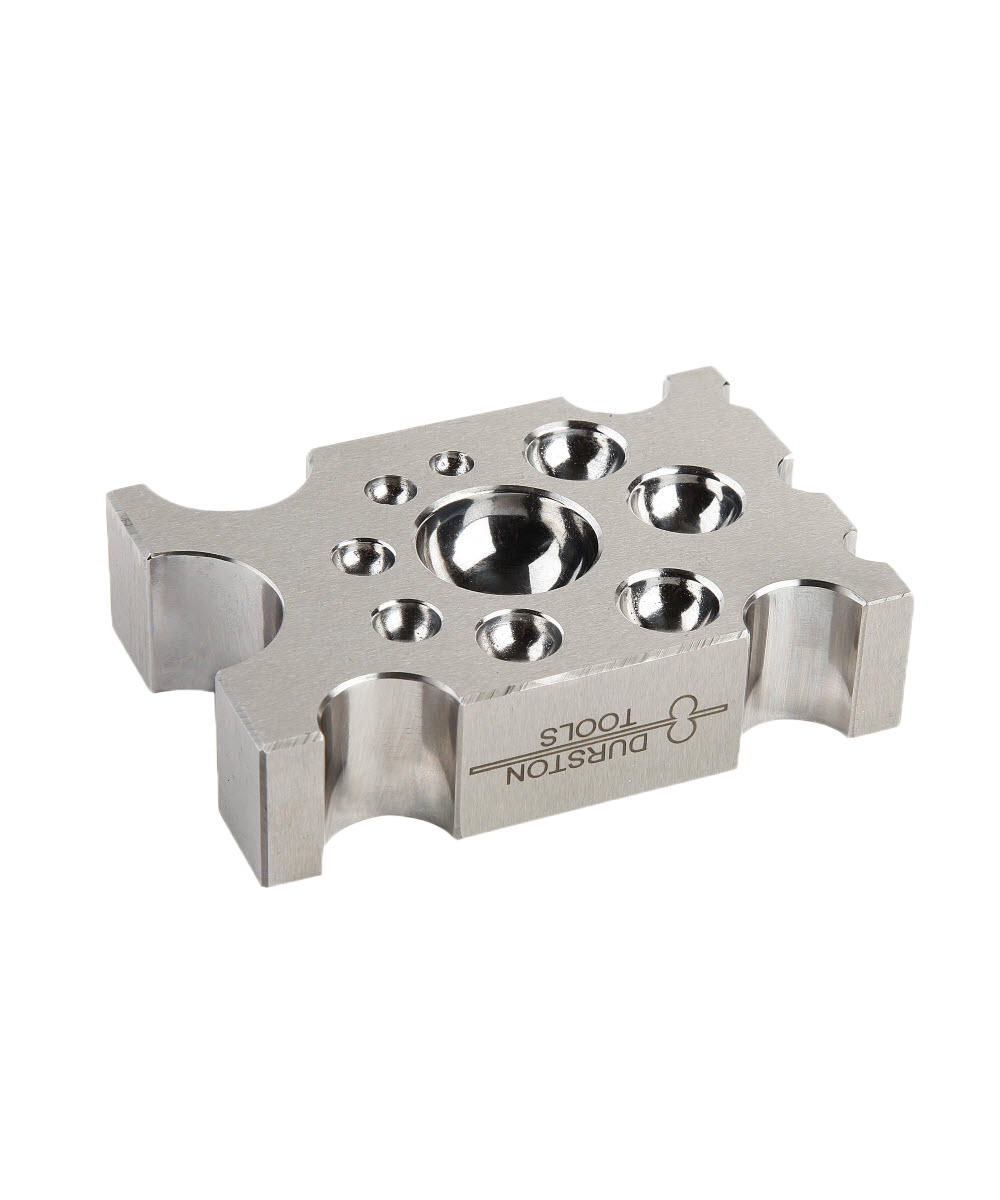 Professional Metalsmithing Too - Dapping Block And Punch Set Jewelry Doming 评论和价格