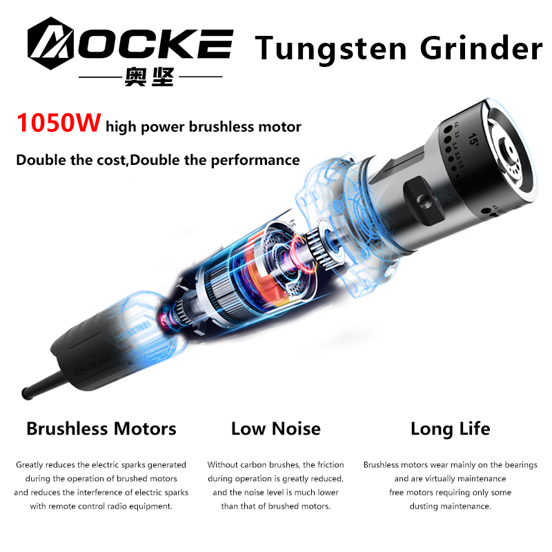 AOCKE AX2Pro Electric Tungsten - Tungsten Electrode Needle Sharpener Tool 评论和价格