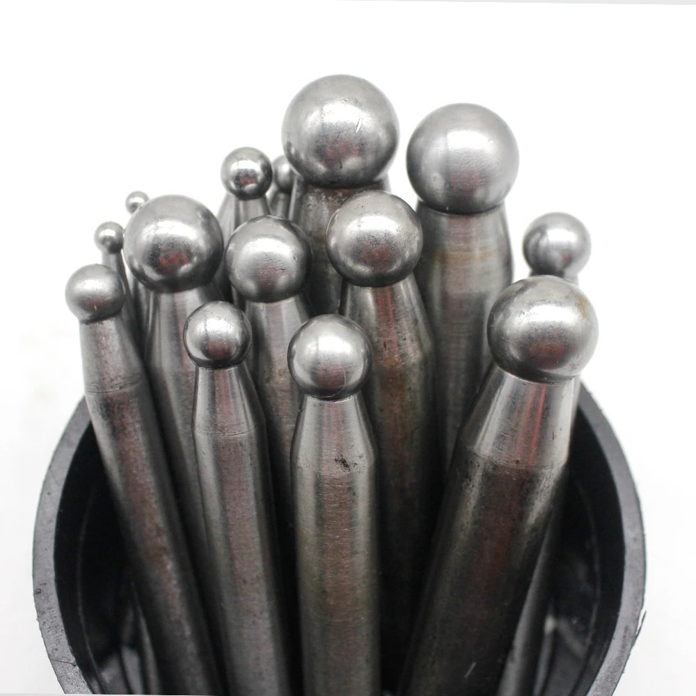 15 Pieces Dapping Punch Set fo - Dapping Block And Punch Set Jewelry Doming 评论和价格