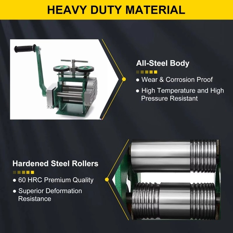 Manual Jewelry Rolling Mill Ma - Jewelry Rolling Mill Manual Wire Flat Roller 评论和价格