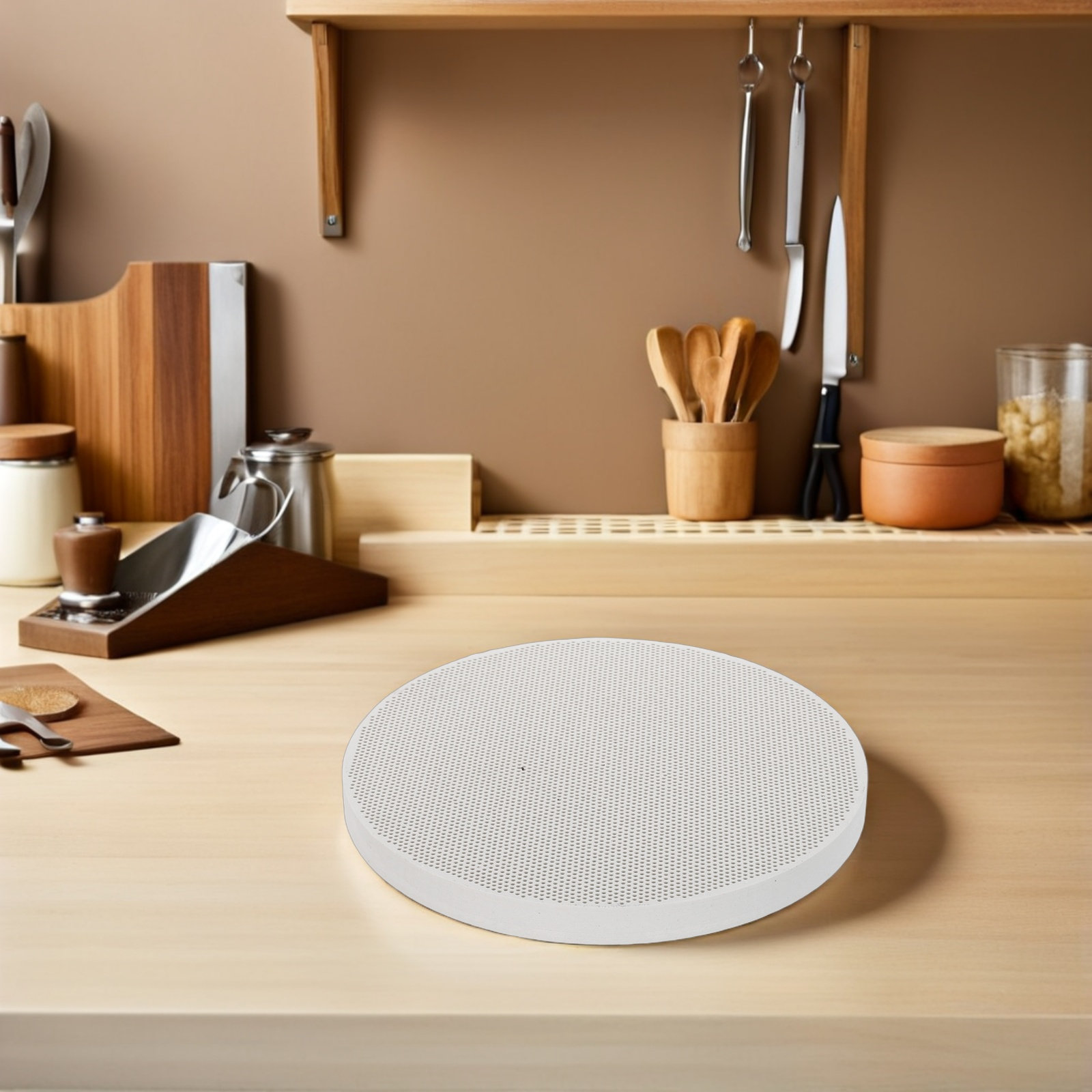 Round Quartz Honeycomb Ceramic - Jewelry Soldering Board Ceramic Honeycomb 评论和价格