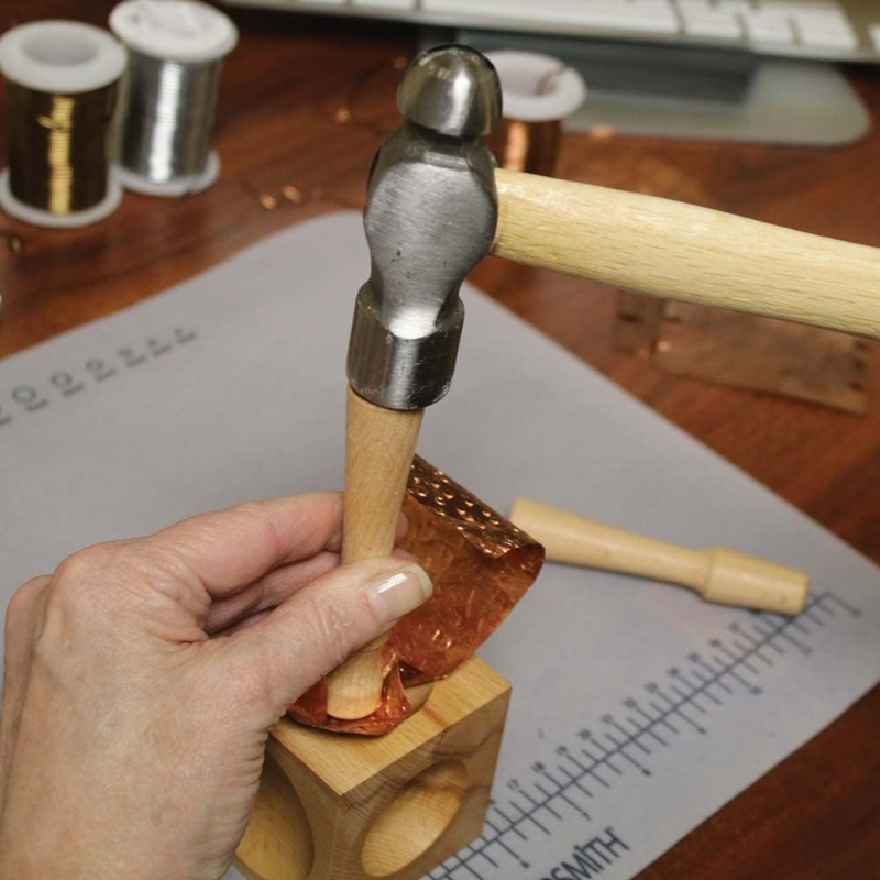 Dapping Block and Punches Set  - Dapping Block And Punch Set Jewelry Doming 评论和价格