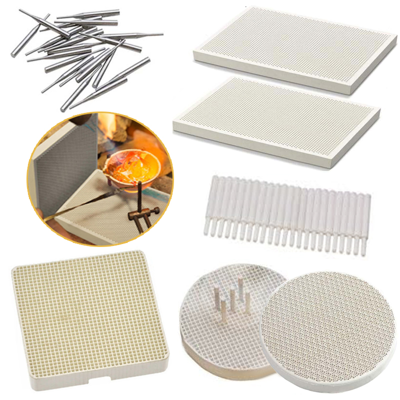 Round/Square Ceramic Honeycomb - Jewelry Soldering Board Ceramic Honeycomb 评论和价格