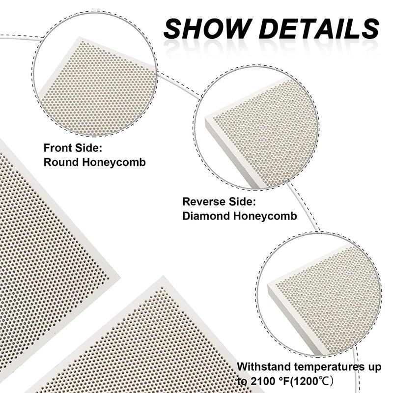 Round/Square Ceramic Honeycomb - Jewelry Soldering Board Ceramic Honeycomb 评论和价格