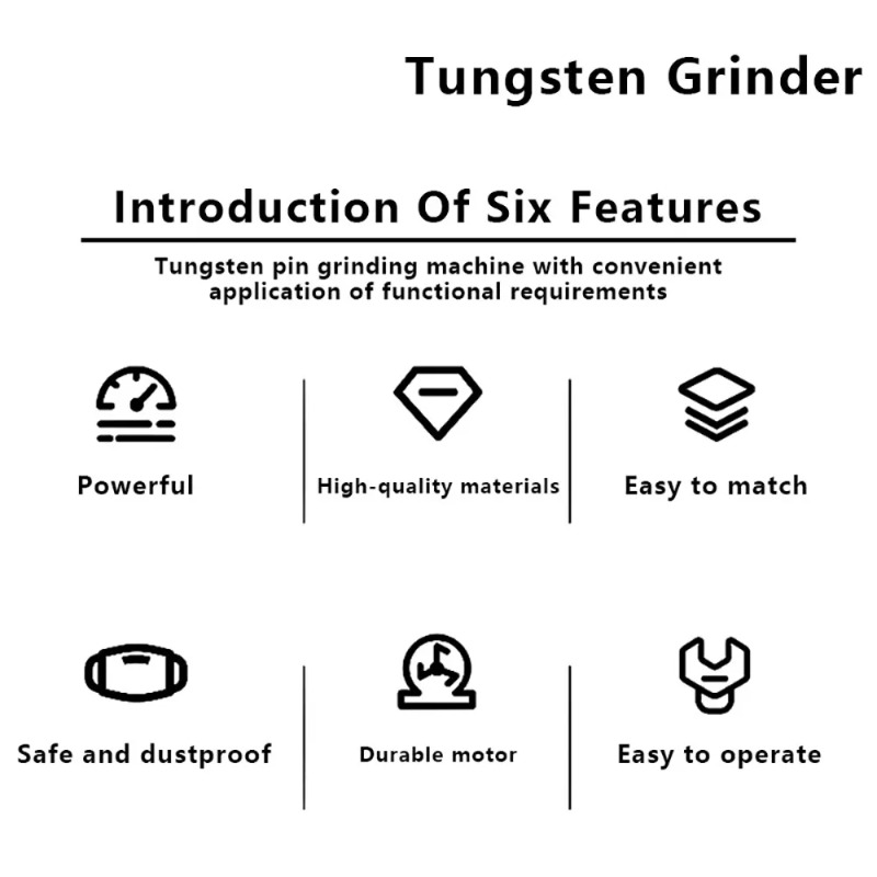 AX1 Portable Tungsten Electrod - Tungsten Electrode Needle Sharpener Tool 评论和价格