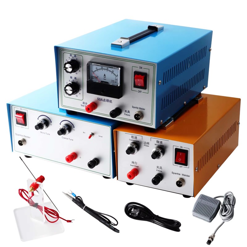 30/50/80/100A Pulse Sparkle Ar - Argon Spot Welder Jewelry Welding Machine 评论和价格