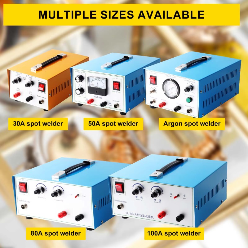 30/50/80/100A Pulse Sparkle Ar - Argon Spot Welder Jewelry Welding Machine 评论和价格