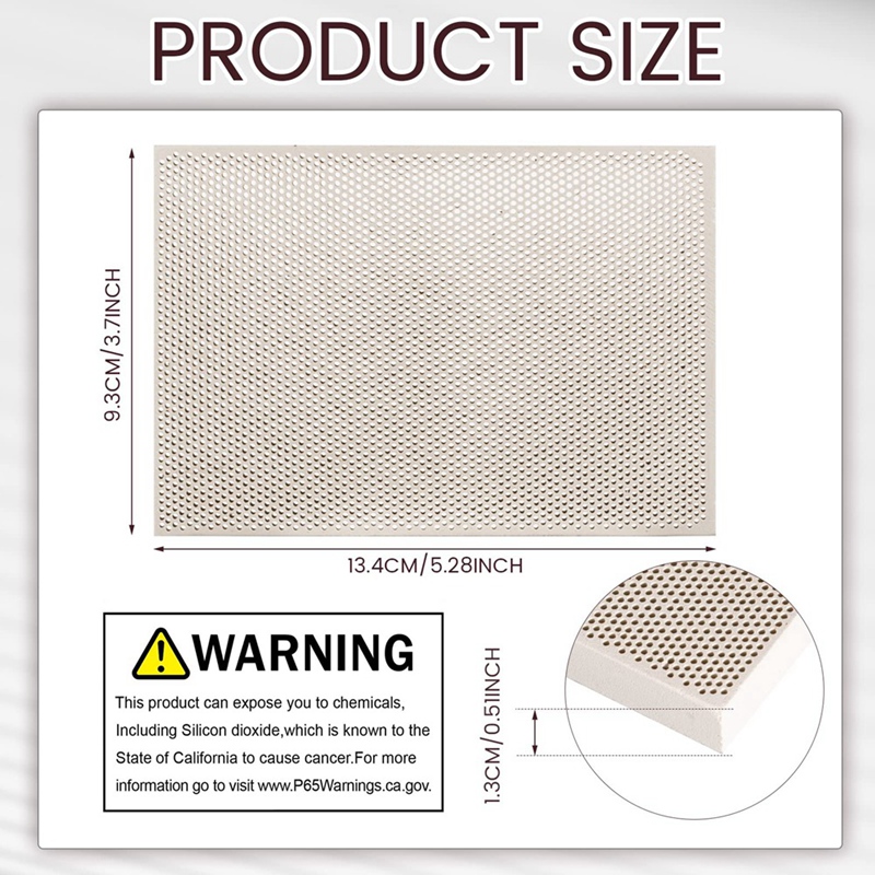 2Pcs Ceramic Honeycomb Solderi - Jewelry Soldering Board Ceramic Honeycomb 评论和价格