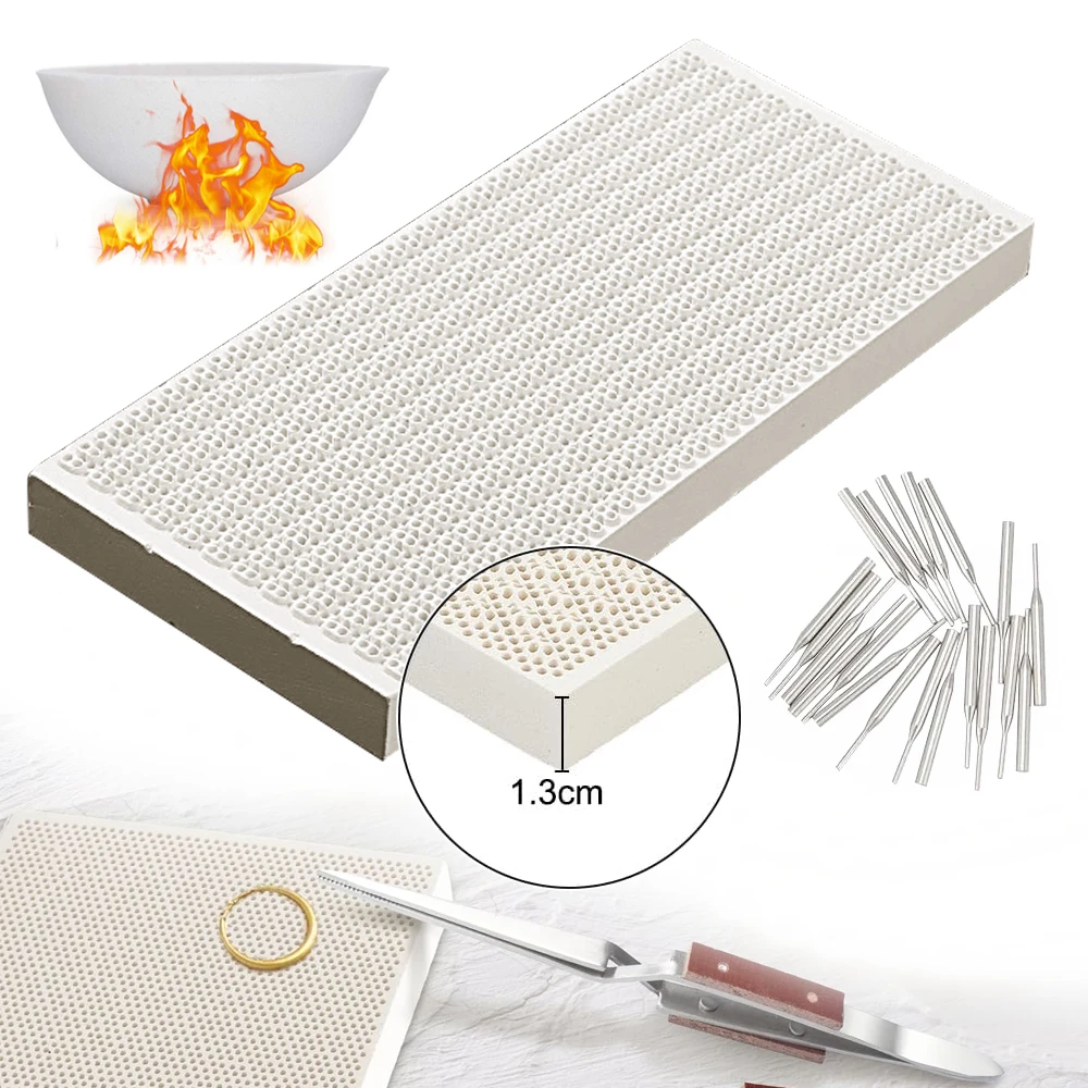 Ceramic Honeycomb Soldering Pa - Jewelry Soldering Board Ceramic Honeycomb 评论和价格