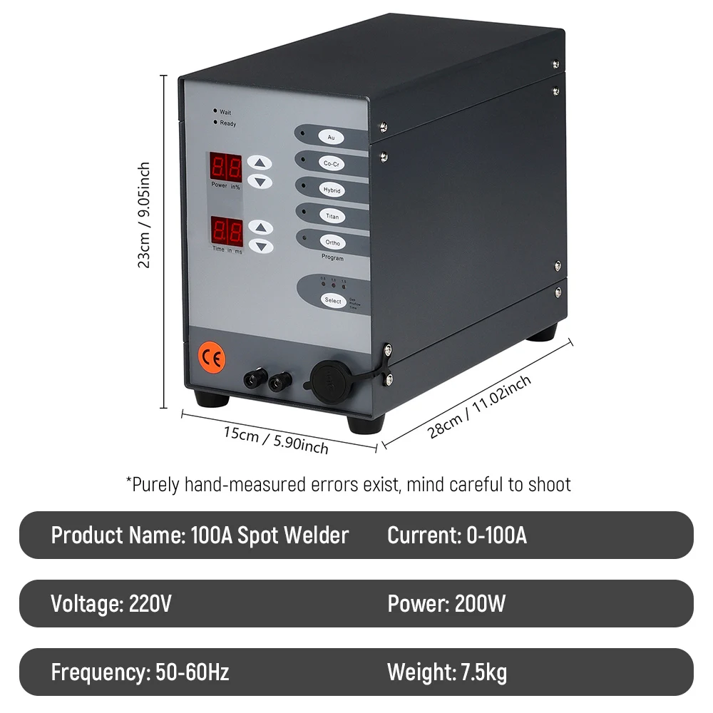 200W Portable Spot Welding Mac - Argon Spot Welder Jewelry Welding Machine 评论和价格
