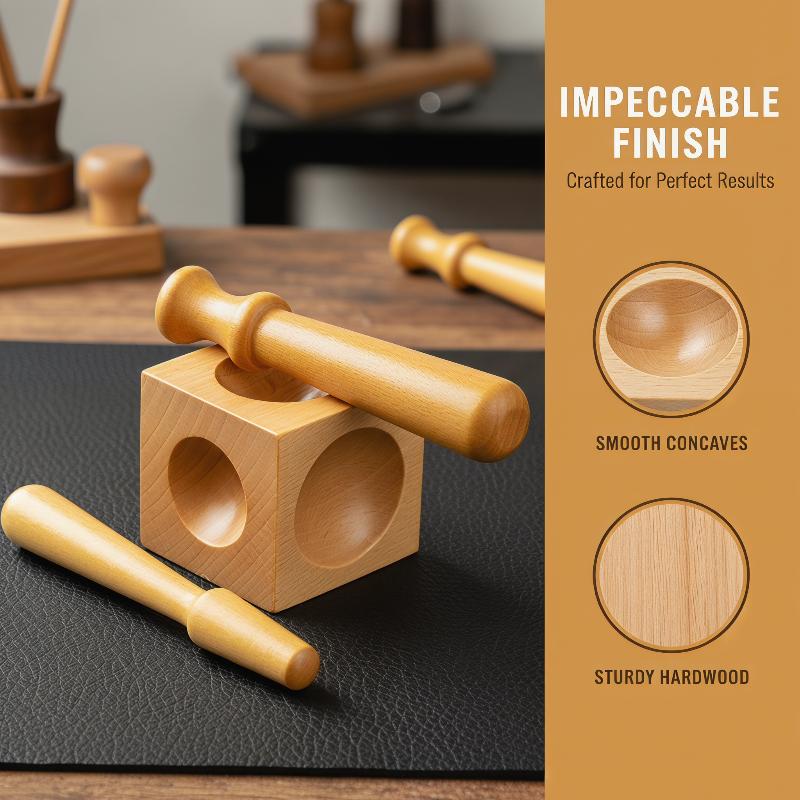 Jewelry Accessories Square Too - Dapping Block And Punch Set Jewelry Doming 评论和价格