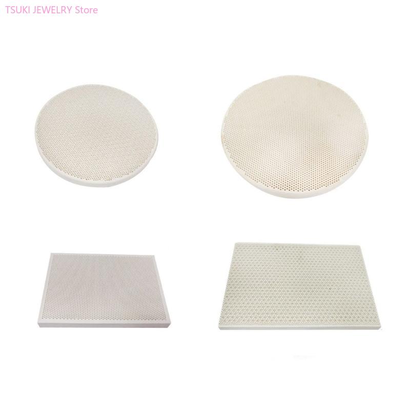 62KE Honeycomb Ceramic Solderi - Jewelry Soldering Board Ceramic Honeycomb 评论和价格