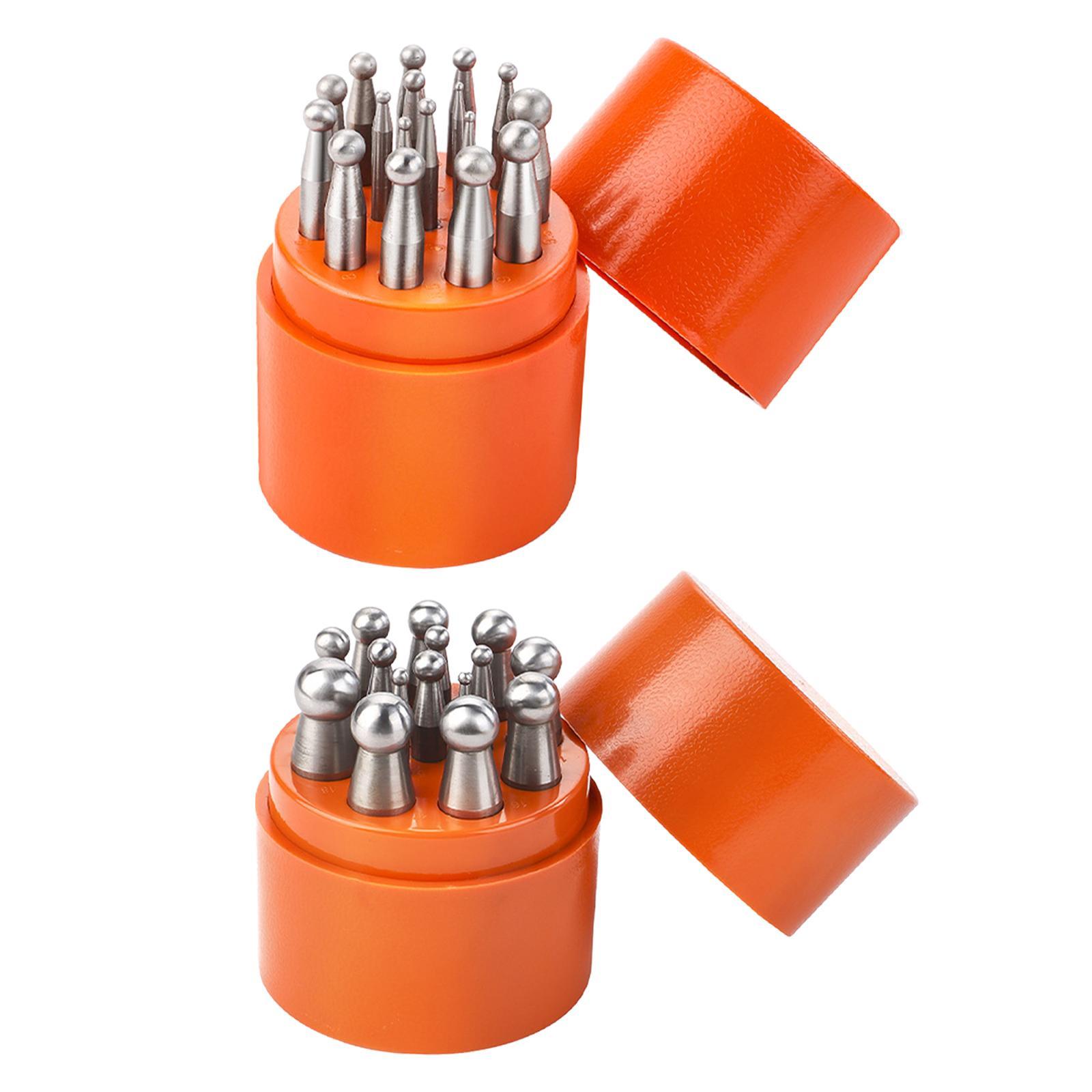Jewelry Stamping Tools Craftin - Dapping Block And Punch Set Jewelry Doming 评论和价格