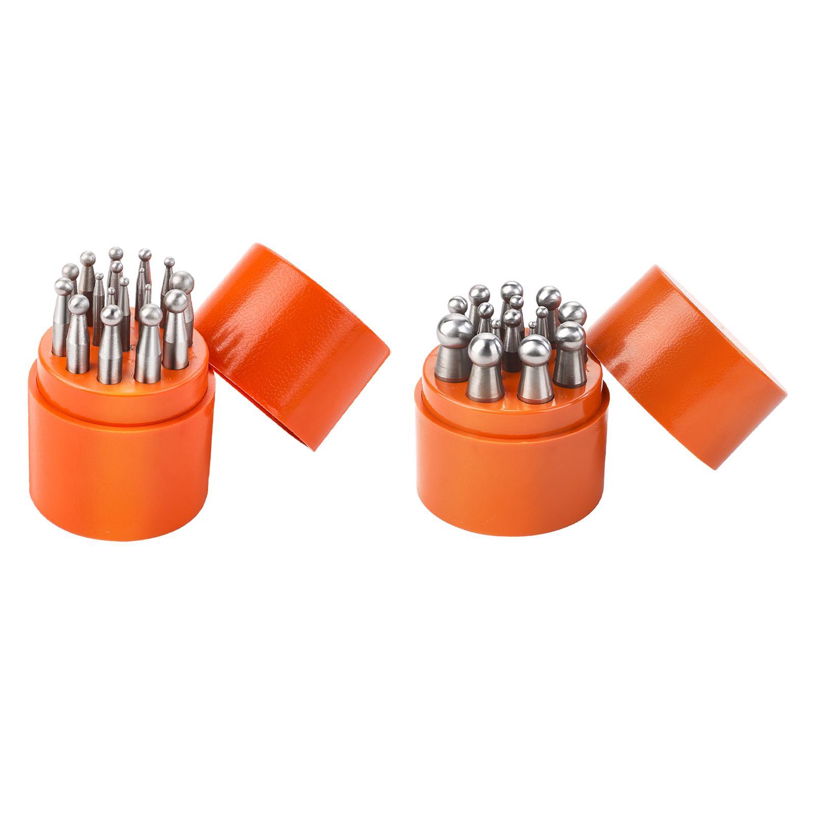 Jewelry Stamping Tools Craftin - Dapping Block And Punch Set Jewelry Doming 评论和价格