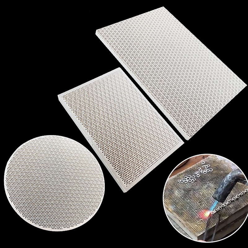 1Pcs Round/Square Ceramic Hone - Jewelry Soldering Board Ceramic Honeycomb 评论和价格