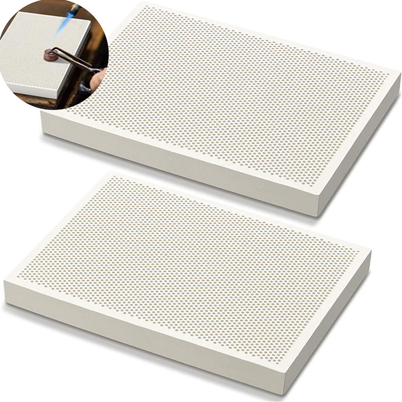 1Pcs Round/Square Ceramic Hone - Jewelry Soldering Board Ceramic Honeycomb 评论和价格