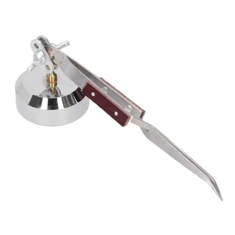 Metal Third Hand Base with Twe - Third Hand Soldering Tweezers Base Clamp 评论和价格